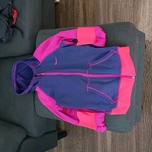 Nike Fuchsia and Navy Jacket
